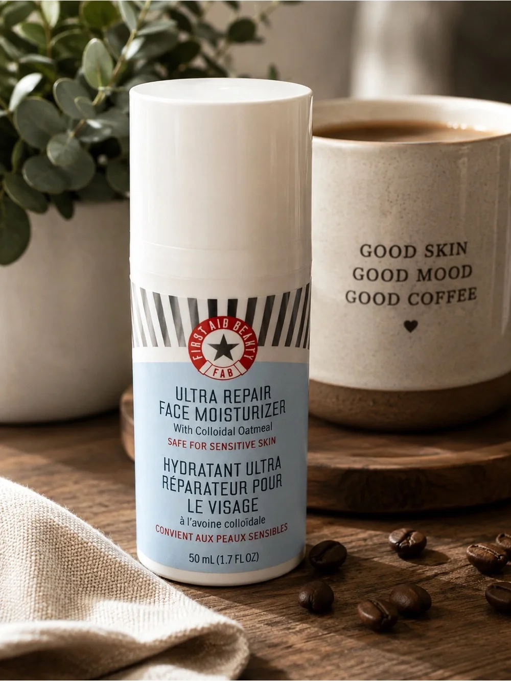 First Aid Beauty Ultra Repair Face Moisturizer 1.7 oz NEW